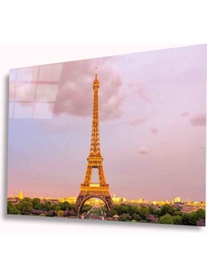 Miyrem  Miyrem Glasses Collection -A1^#  Eyfel Kulesi Cam Tablo