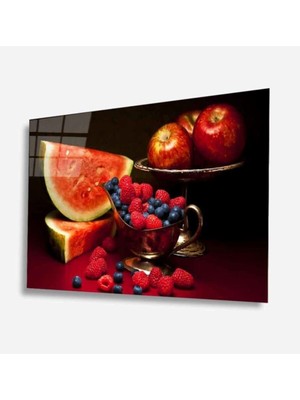 Miyrem  Miyrem Glasses Collection -A1^#  Meyveler Cam Tablo