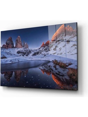 Miyrem  Miyrem Glasses Collection -A1^#  Doğa Manzara Cam Tablo