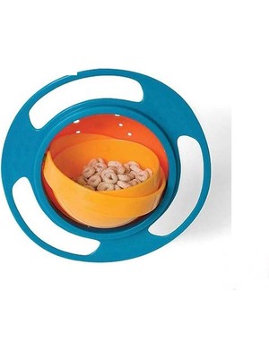 Safestore Dökülmeyen Mama Tabağı Evrensel 360 Derece Dönen Yemek Kabı Tabak Anne Bebek Oyuncak