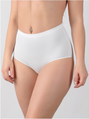 Woodhub Yüksek Bel Polfa Model Külot Dikişsiz Iz Yapmayan Lazer Kesim Külot Spor Korse Dikişsiz Slip Külot