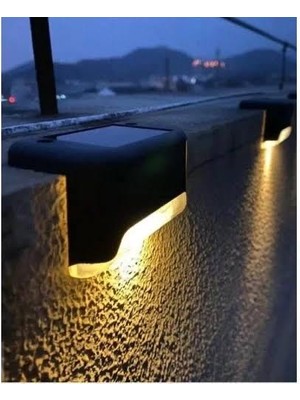 Universal Su Geçirmez Solar Merdiven Lambası 8’li Dekoratif Bahçe Aydınlatması 5 Watt