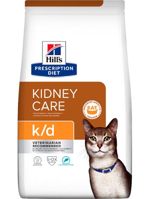 Hill's Prescription Diet Kidney Care K/d Ton Balıklı Kedi Kuru Maması 1.5 kg