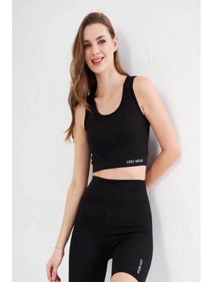 Vera Life Kadın Ikili Fitilli Tayt ve Yüksek Bel Büstiyer Crop Takım