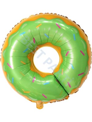 Best Parti Donut Folyo Balon Yeşil 80 cm