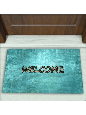 Modern Desenli Dekoratif Kapı Önü Paspası No: 1130