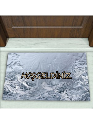 Modern Desenli Dekoratif Kapı Önü Paspası No: 1352