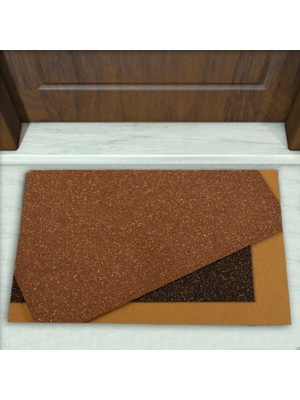 Colorix Carpet Geometrik Desenli Dekoratif Kapı Önü Paspası No: 1689