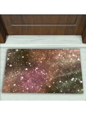 Yıldız Desenli Dekoratif Kapı Önü Paspası No: 1152