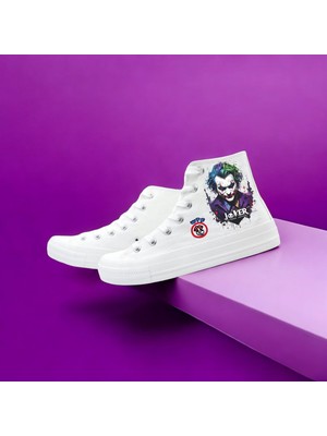 Amazoon Desing Maske Baskılı Sneaker Çocuk Spor Ayakkabı