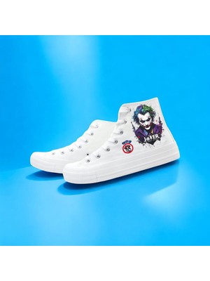 Amazoon Desing Maske Baskılı Sneaker Çocuk Spor Ayakkabı