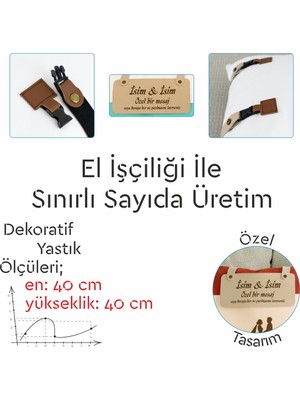 Miaju Süpriz Evlilik Teklifi Için Isme Özel Yastık, Kişiselleştirilebilir Kırlent, Romantik Hediyelik