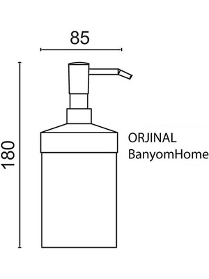 Çelik Banyo Paslanmaz Komple Pirinç Set Üstü Sıvı Sabunluk