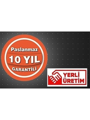 Çelik Banyo VZ10-021 Paslanmaz Pirinç Vizyon Set Üstü Diş Fırçalık