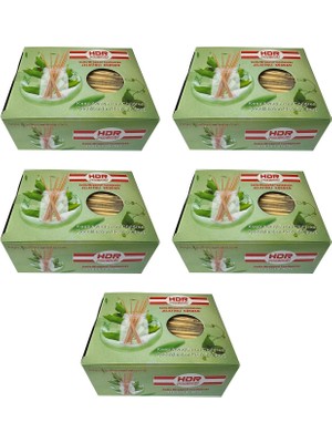 Hdr Jelatinli / Poşetli Ahşap Kürdan - 400 Adetlik 5 Paket