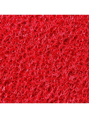 Sska Kıvırcık Kapı Önü Dış Mekan Paspas / Kalınlık : 12 Mm. / En : 100 Cm. - Boy : 2 Metre / Kırmızı