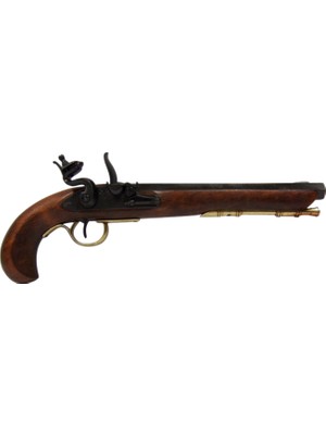 Denix 19. Yüzyıl Koleksiyonluk Müze Kalitesinde Kentucky Pistol