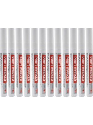 FCX Paint Marker Kalem Beyaz 12 Adet FC-265/B