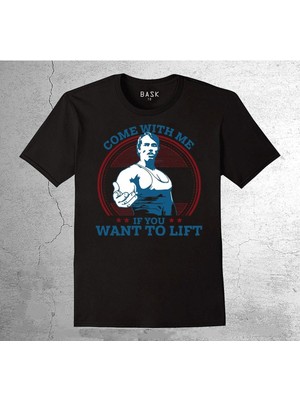 BUMETA Arnold Schwarzenegger If You Want To Lift Tişört Çocuk T-Shirt