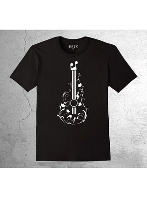 BUMETA Gitar Guitar Solo Müzik Müsic Enstürman Tişört Çocuk T-Shirt