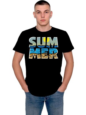 BUMETA Summer Yaz Swiming Deniz Kum Güneş Tişört  T-Shirt
