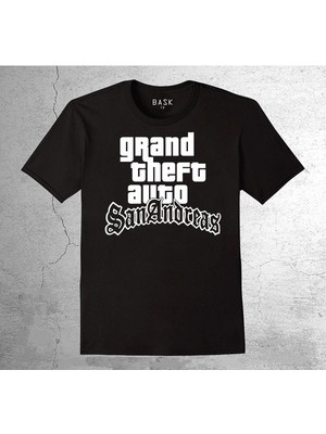 BUMETA Gta Sanandreas Grand Theft Auto Tişört Çocuk T-Shirt