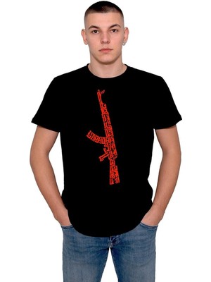 BUMETA Ak-47 Kalaşnikof Keleş Tişört  T-Shirt