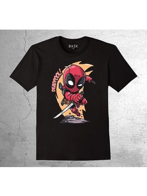 BUMETA Deadpool Ninja Dead Pool Tişört Çocuk T-Shirt