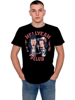 BUMETA Hellyeah Club Ateş Kulübü Müzik Group Tişört  T-Shirt