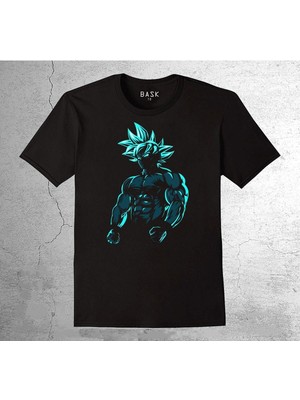 BUMETA Beast Goku Anime Strong Body Building Tişört Çocuk T-Shirt