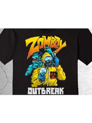 BUMETA Zomboy Dutbreak Monkey Deney Tişört Çocuk T-Shirt