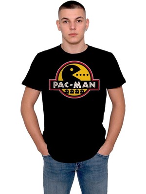 BUMETA Pac-Man Pacman Oyun Game Emoji Tişört  T-Shirt