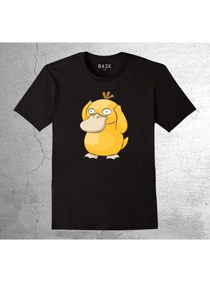 BUMETA Psyduck Pokemon Ördek Tişört Çocuk T-Shirt