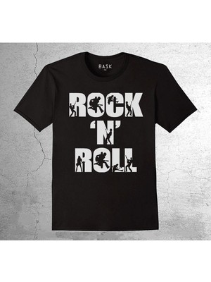 BUMETA Rock'n Roll Müzik Müsic Heavy Metal Tişört Çocuk T-Shirt