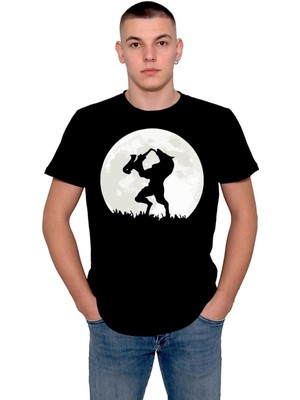 BUMETA Kurt Wolf Saksafon Music Dolunay Tişört  T-Shirt