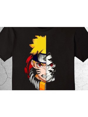 BUMETA Naruto Kakashi Anime Japanese Korea Tişört Çocuk T-Shirt