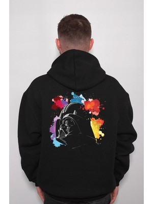 BUMETA Star Wars Yıldız Savaşları Darth Vader Sweatshirt  Kapüşonlu Hoodie