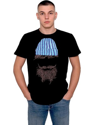 BUMETA Hipster Hippi Sakal Beard Tişört  T-Shirt