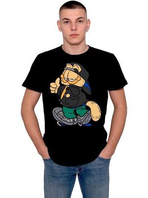 BUMETA Sevimli Kedi Hippi Cat Tişört  T-Shirt