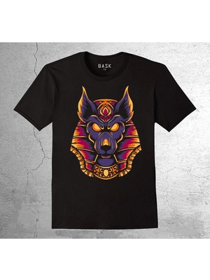 BUMETA Anubis Mısır Egypt Piramit Firavun Köpek Tişört Çocuk T-Shirt