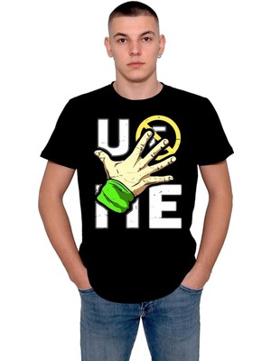 BUMETA John Cena Never Give Up American Güreşi Tişört  T-Shirt