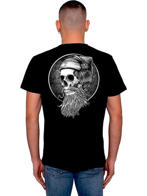BUMETA Skull Kuru Kafa Music Tişört  T-Shirt