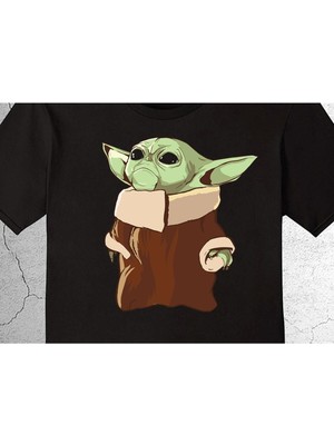 BUMETA Baby Yoda Star Wars Yıldız Savaşları Tişört Çocuk T-Shirt