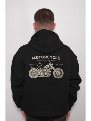 BUMETA Harley Motorcycle Motor Rider Sweatshirt  Kapüşonlu Hoodie