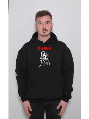 BUMETA Yamaha Dark Side Japan Japanese Motosport's Racing Yarış Sweatshirt  Kapüşonlu Hoodie