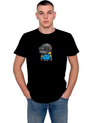 BUMETA Minions Pubg Kask Sniper Savaşçı Tişört  T-Shirt