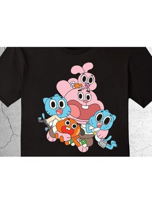 BUMETA Amazing World Of Gumball Tişört Çocuk T-Shirt