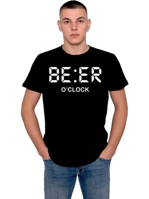 BUMETA Beer O'clock Bira Saati Tişört  T-Shirt