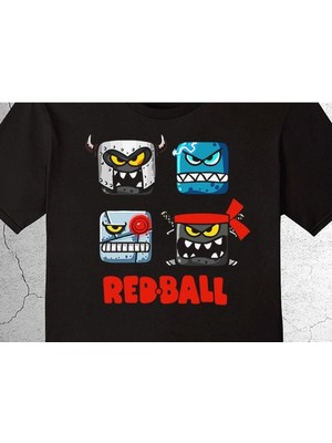 BUMETA Red Ball Game Redball Kırmızı Top Tişört Çocuk T-Shirt