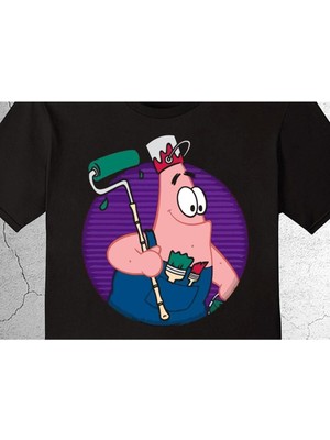 BUMETA Padtrick Sünger Bob Boyacı Tişört Çocuk T-Shirt